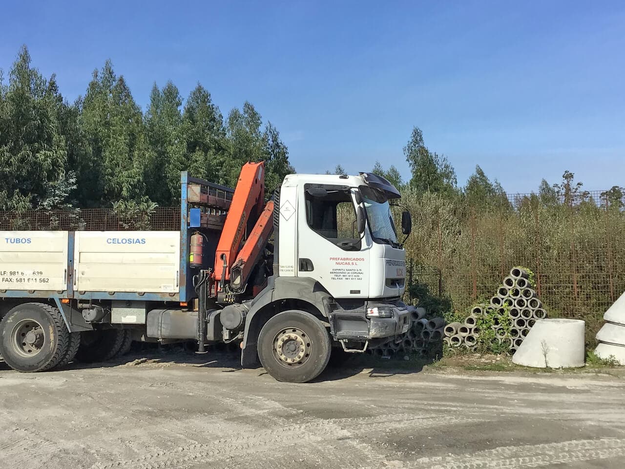 Transporte de prefabricados de hormigón