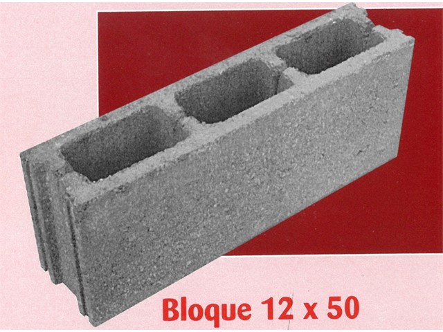 Bloque 12 x 50