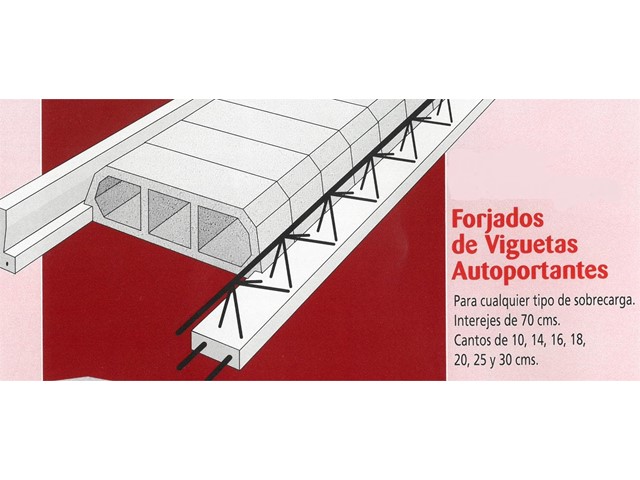 Forjados de viguetas autoportantes