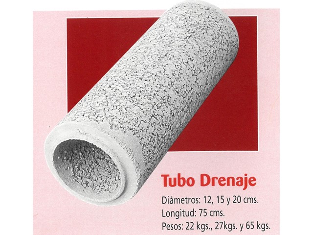 Tubo drenaje