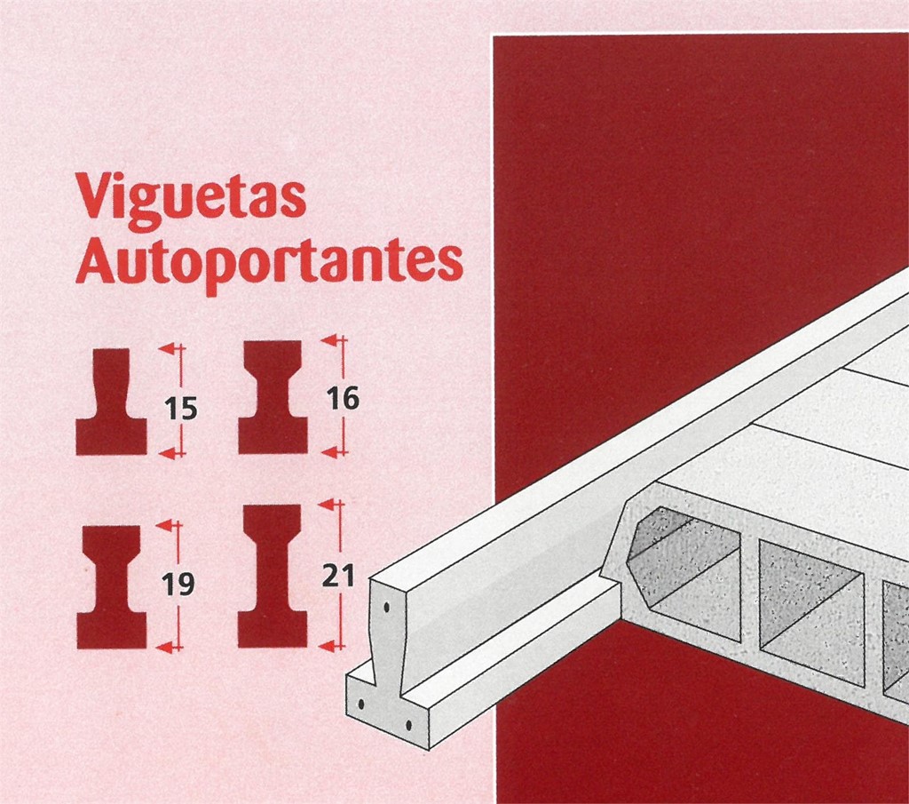 Foto 1 Viguetas autoportantes